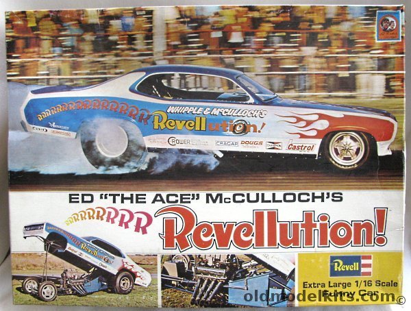 Revell 1/16 Plymouth Duster Revellution Funny Car, H1482 plastic model kit